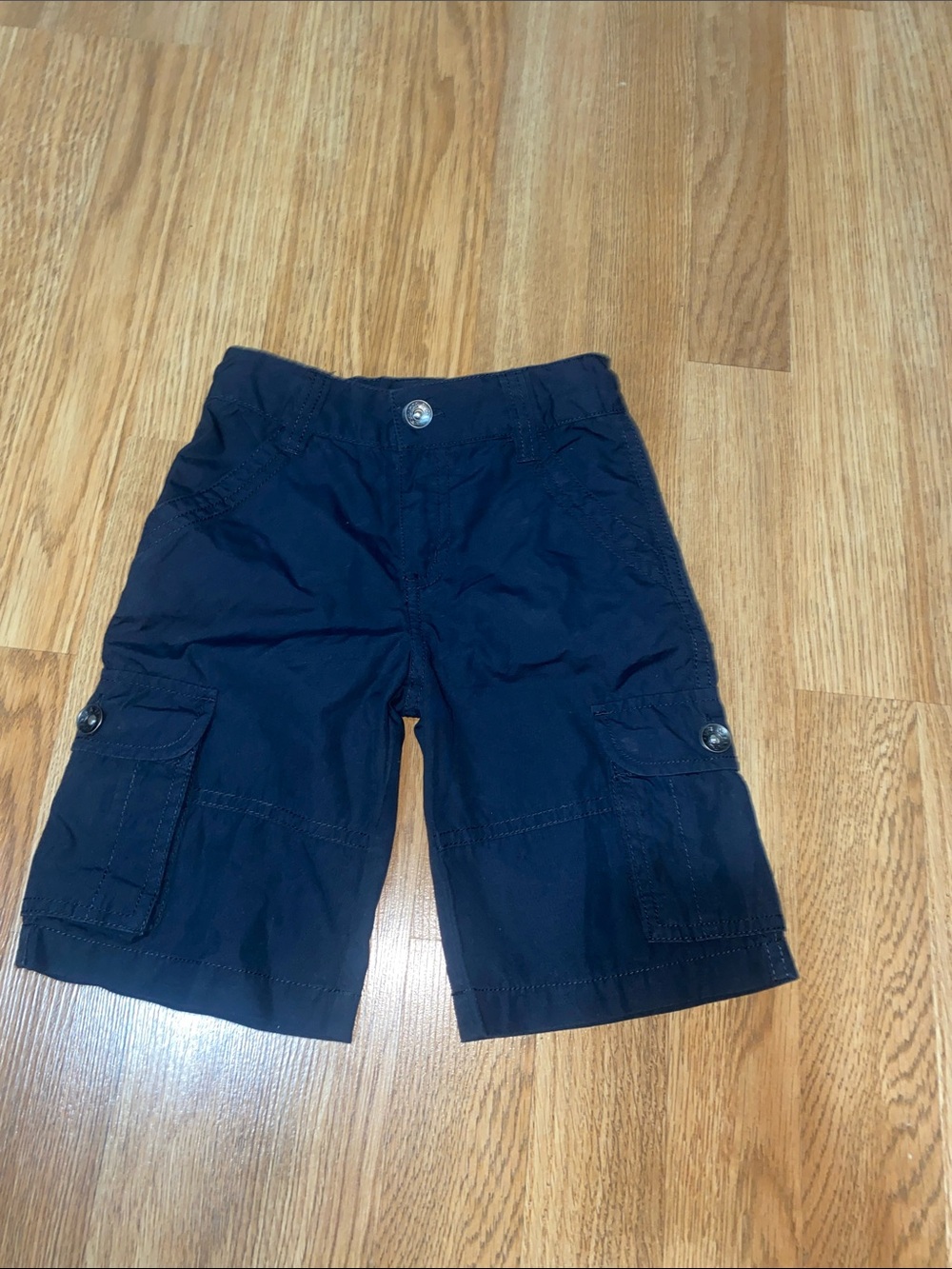 3Pommes Dark Navy Cargo Shorts